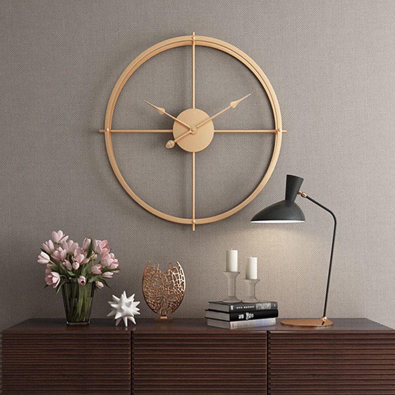 New Style 3D Wooden Wall Clock Stylish Design Home Decoration Wall