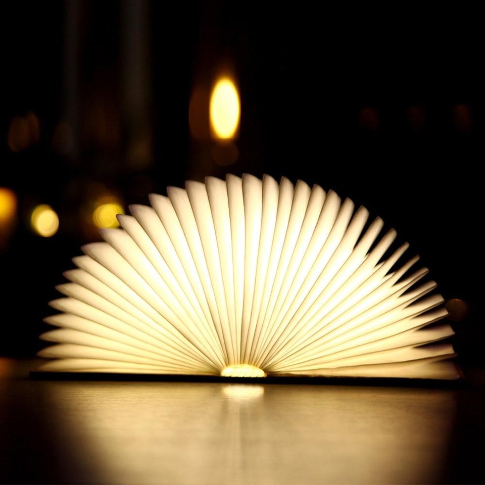 The Foldable Book Lamp