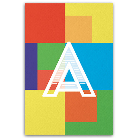 Alphabet Series - Colorful Initials