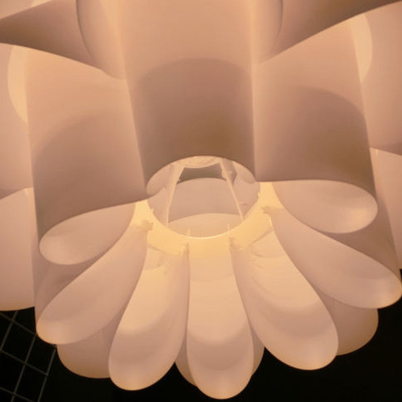 DIY Lotus Flower Lamp Shade
