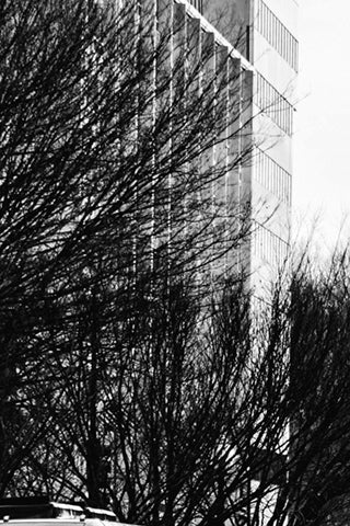 Black & White Canvas - City Spaces Urban Set #1