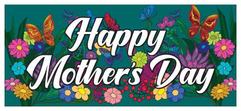 Coloring Banners - Mothers Day