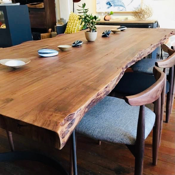 Live Edge Reclaimed Wood Large Table