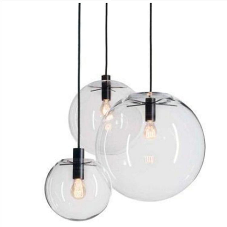 Nordic Modern Minimalist Glass Ball Pendant Lamp